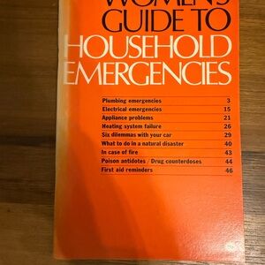 Women's Guide to Household Emergencies Book